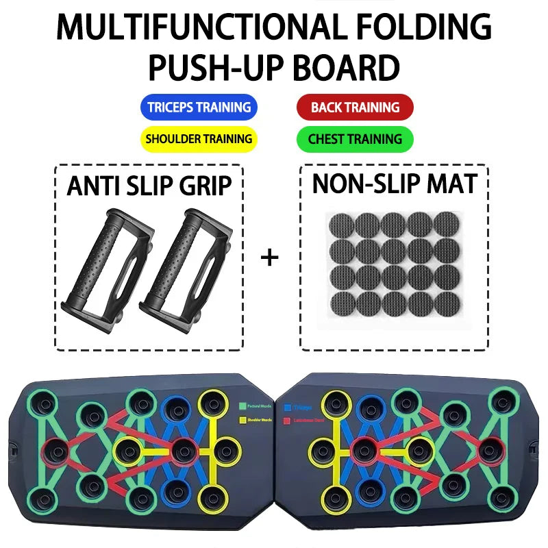 PushZone| 9-in-1 Ultimate Push Up Board