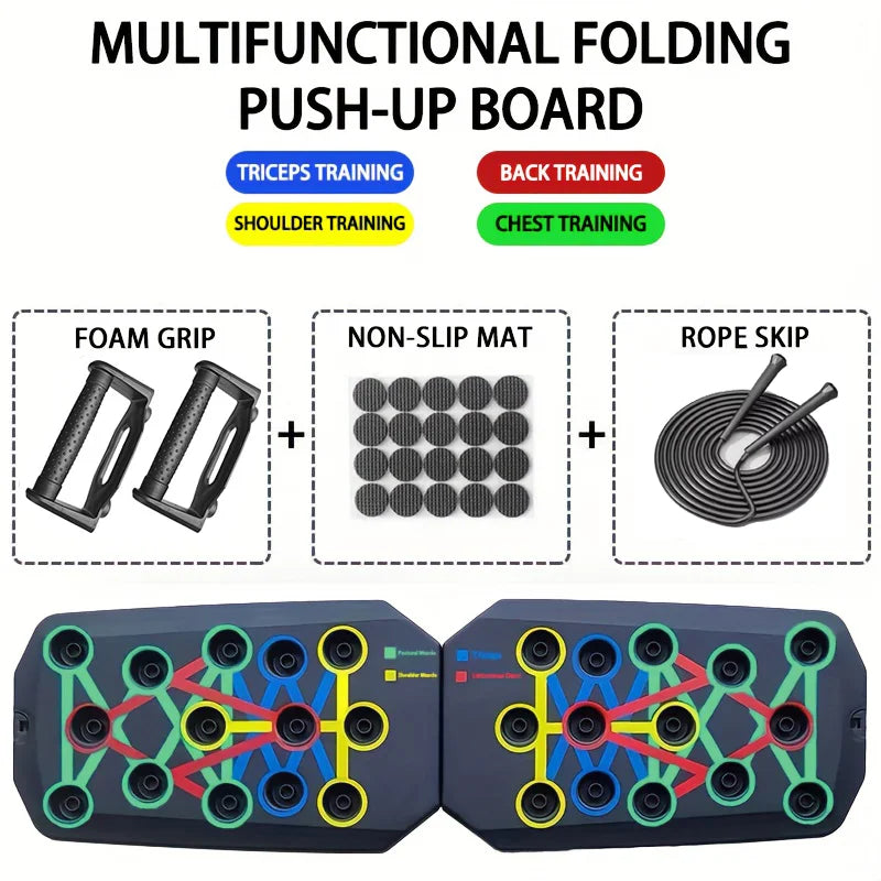 PushZone| 9-in-1 Ultimate Push Up Board
