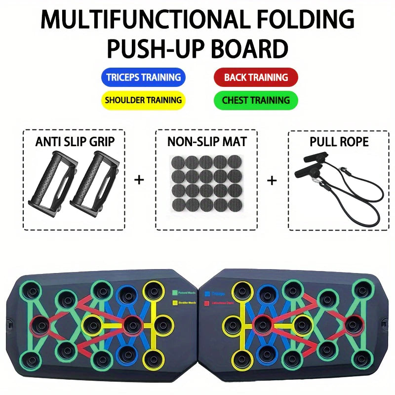 PushZone| 9-in-1 Ultimate Push Up Board