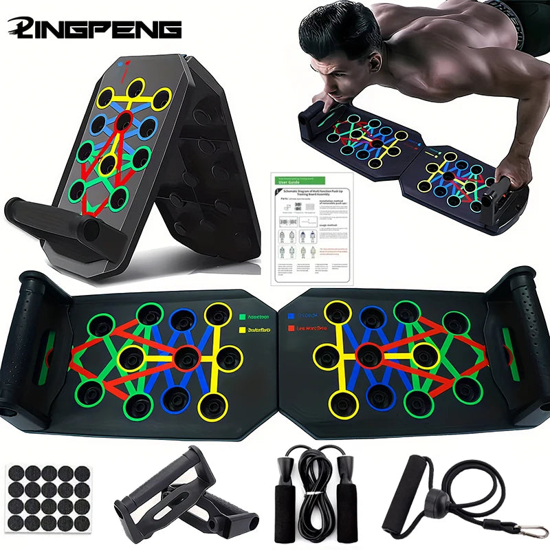 PushZone| 9-in-1 Ultimate Push Up Board